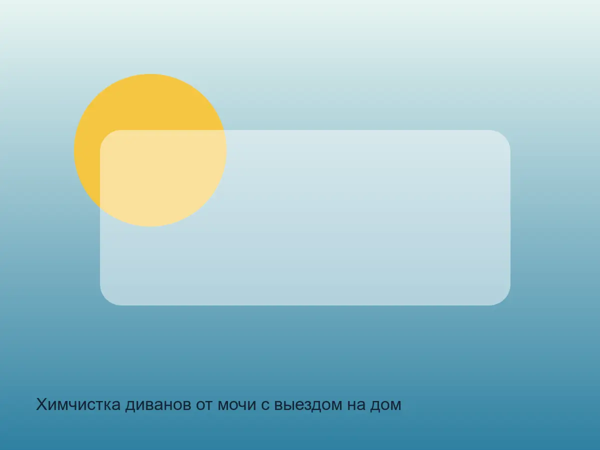 диван после удаления запаха мочи