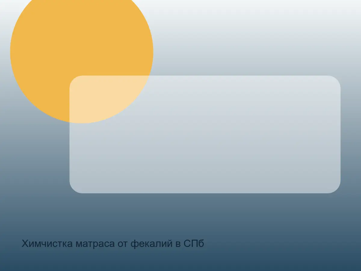 санитарное пятно на матрасе