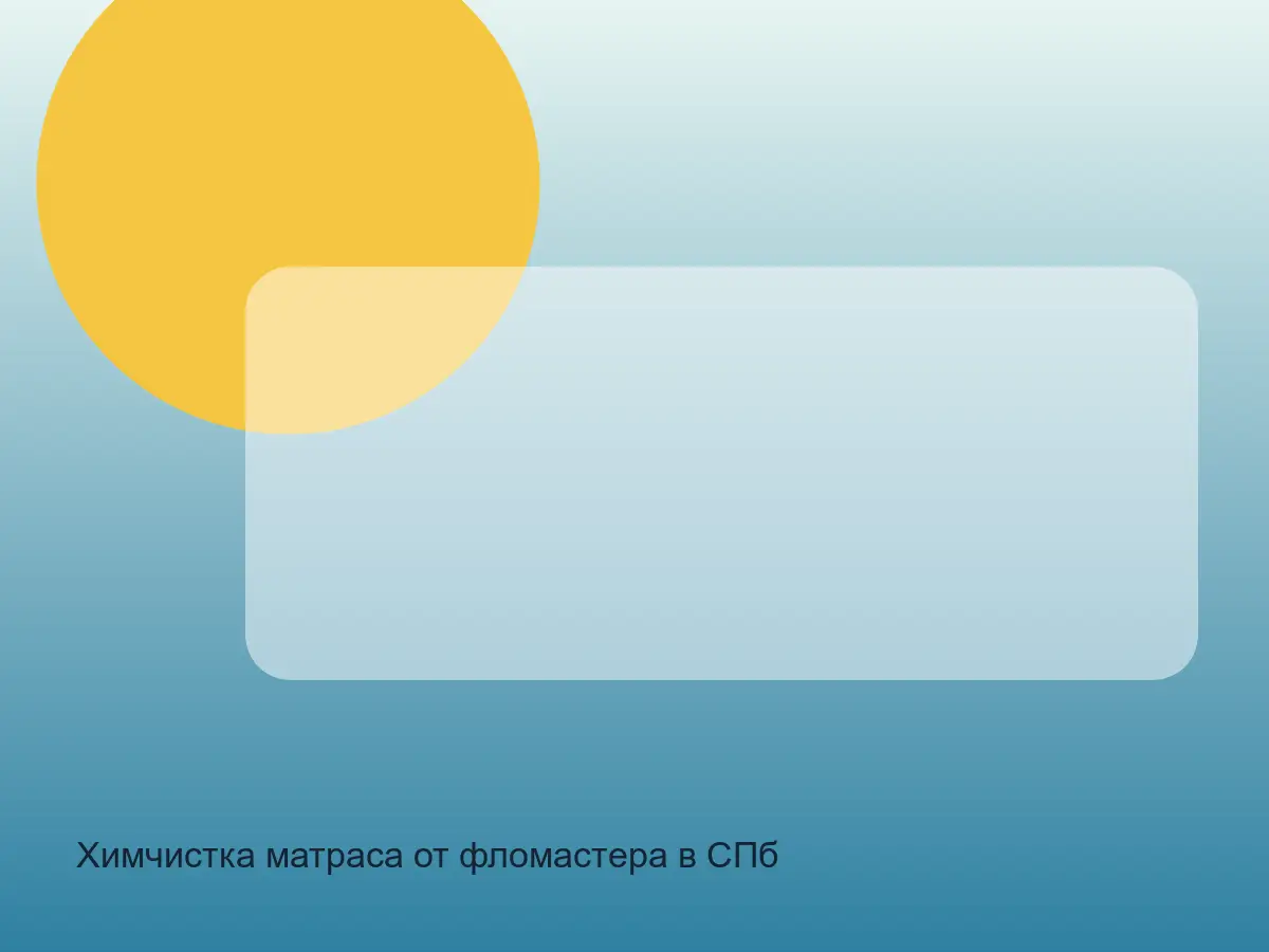 фломастер на матрасе до чистки