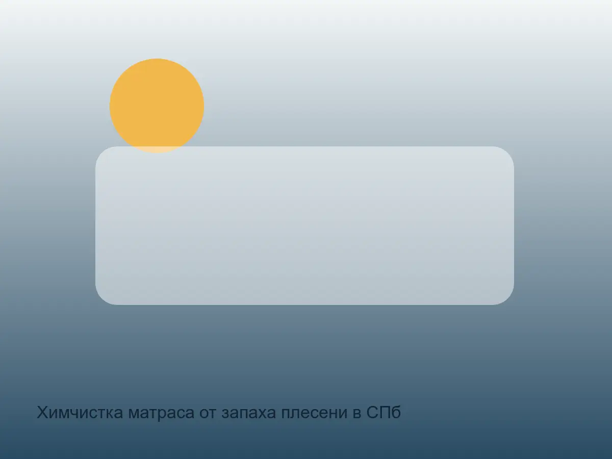 матрас после обработки запаха плесени
