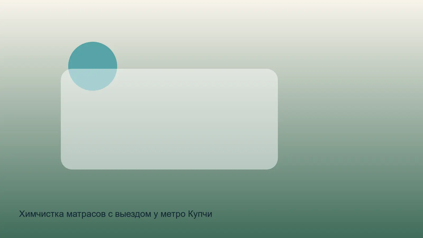 химчистка матраса у метро Купчино